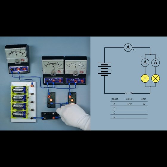 Pomiary prądów w obwodzie elektrycznym